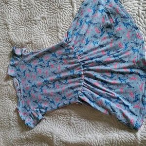 Dot Dot Smile Dress girls 7 dogs